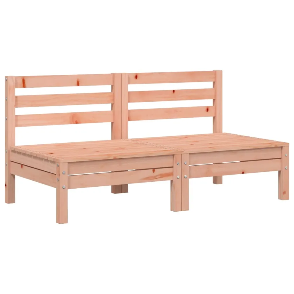 Divani da Giardino in Legno Douglas 2 Pezzi - Arredo Esterno Massiccio