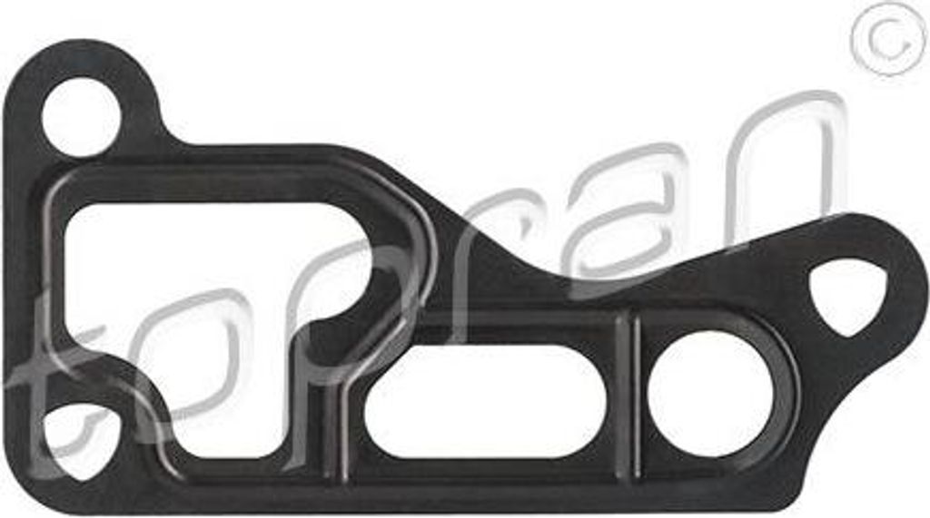 TOPRAN 100 312 Dichtung, Ölfiltergehäuse OE 028115441C kompatibel mit Vento, Transporter IV, Sharan, Polo 6V, Polo 6N, Passat 35I, Lupo, Golf III...