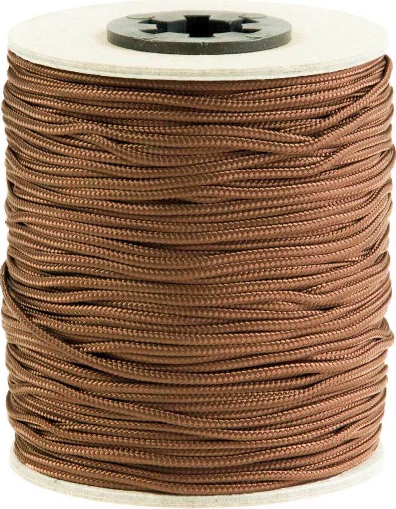 100m Schmuckschnur 1,4x1 mm Jalousieschnur Zugschnur Schmuckkordel Polyester