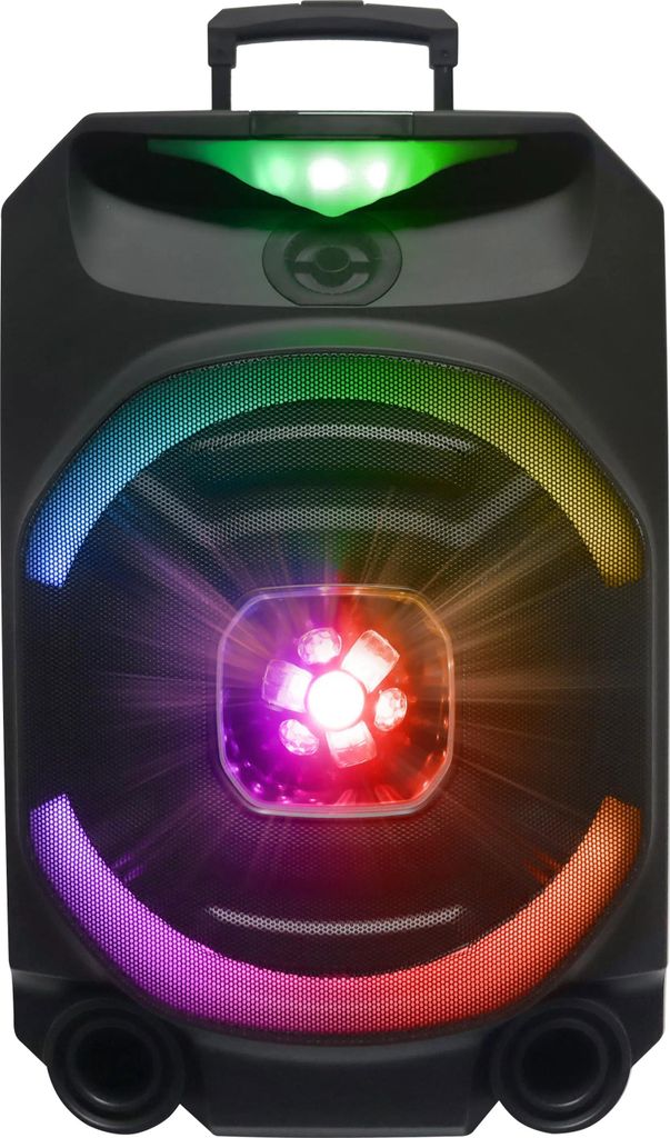 N-GEAR THE FLASH 1550D | Tragbarer Bluetooth-Lautsprecher mit Lichtshow und Mikrofon