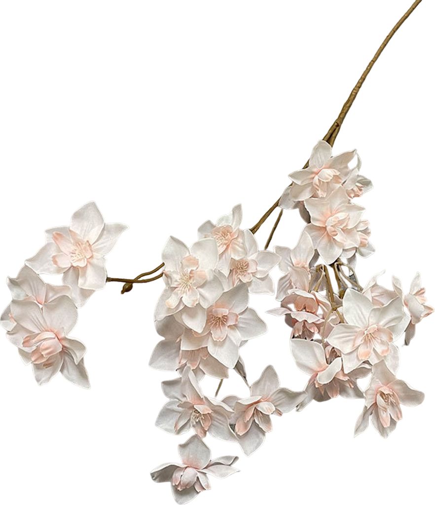 Single-Zweig-Simulation Narzissen realistische frisch weckende Blumenarrangement falsche Narzissen für Hochzeit-Rosa
