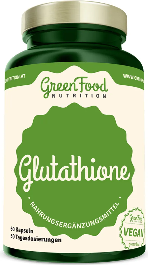 GreenFood Nutrition Glutathion 60 gélules antioxydant haute qualité