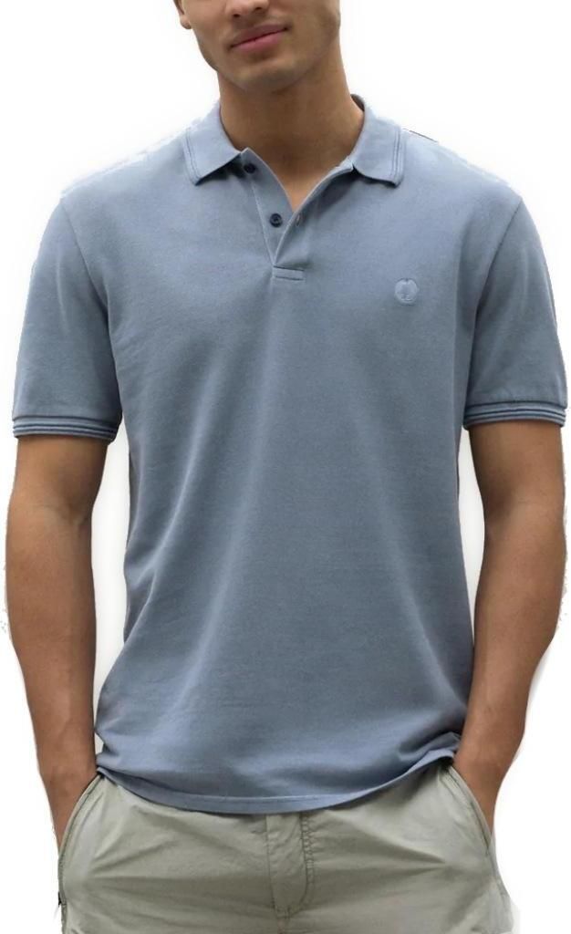 ECOALF ANOALF BECAUSE POLO Blau