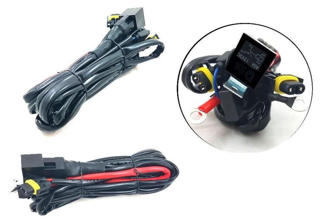 Kabelsatz für Halogenlampen für Volkswagen T5, Golf 5, Golf 6, Passat, Caddy