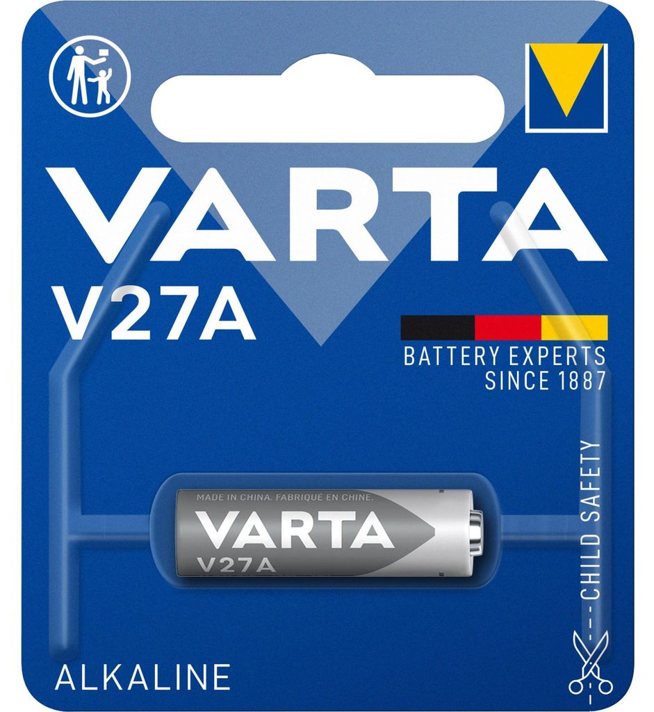 Varta V27A, Batéria na jedno použitie, LR27A, Alkalický, 12 Obrázok produktu 
