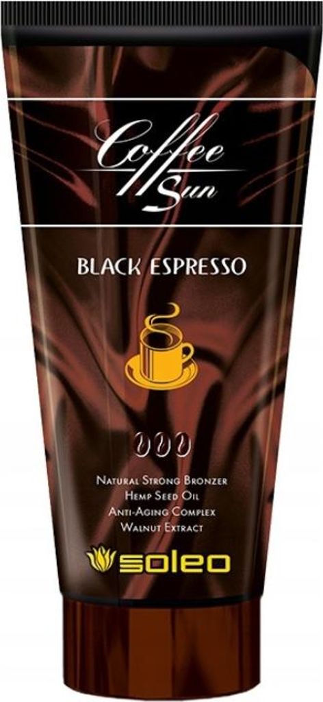 Soleo Coffee Sun Black Espresso Bronzer s urýchľovačom Obrázok produktu 