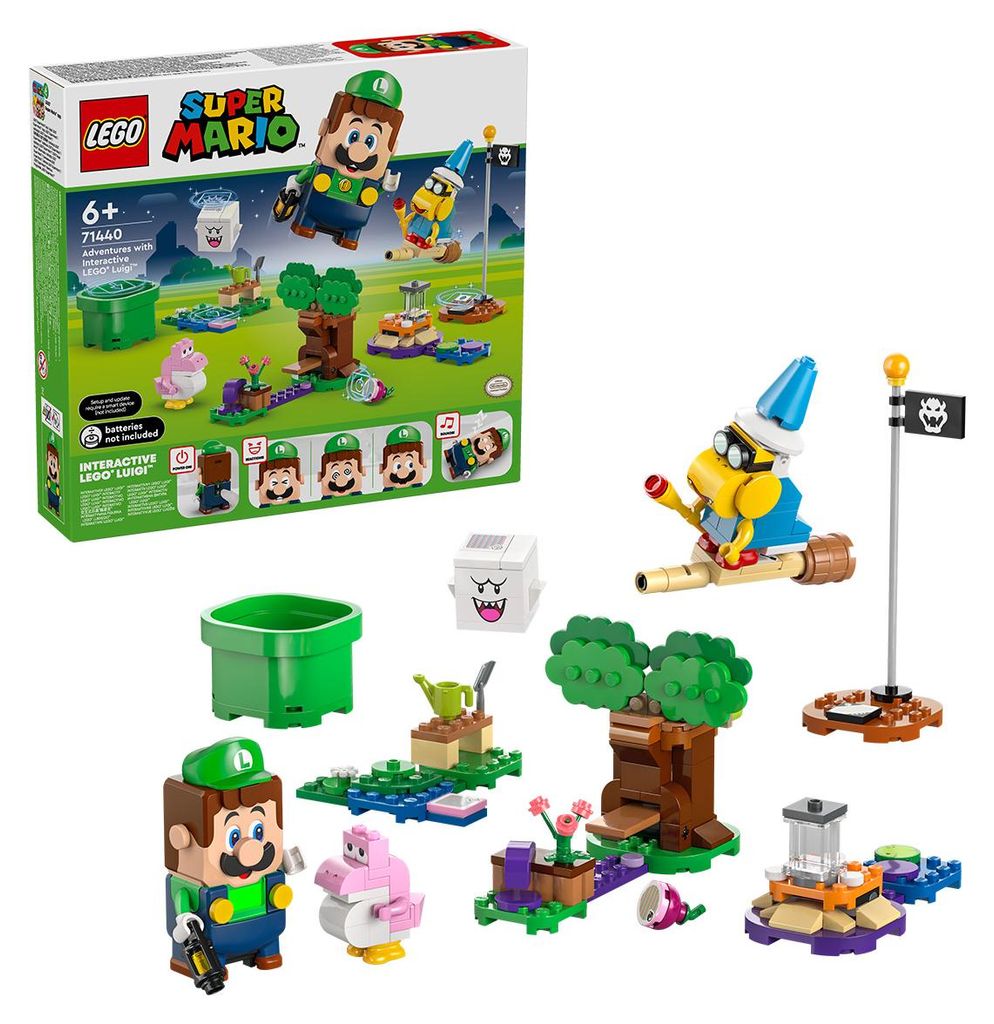 LEGO Super Mario – L'aventure de Luigi dans le jardin 71440 Image du produit 