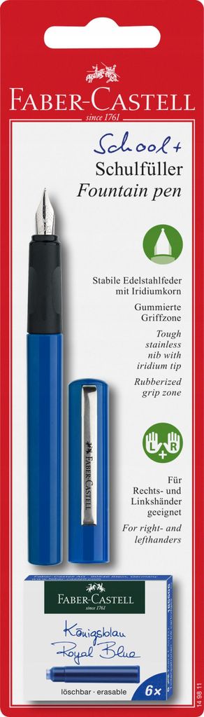 Faber - Castell Bomb pen blue + 6 bombes Image du produit 