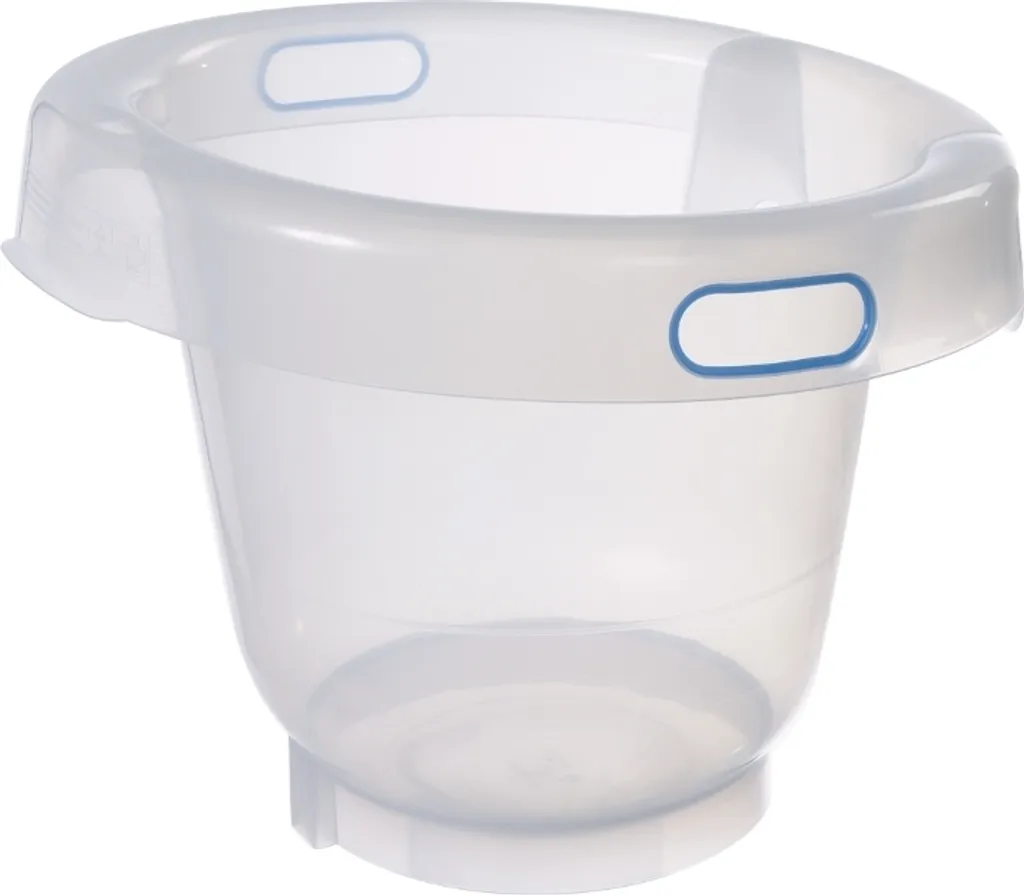Seau de bain Bebe-Bubble Transparent Bébé-Jou pour une toilette sereine