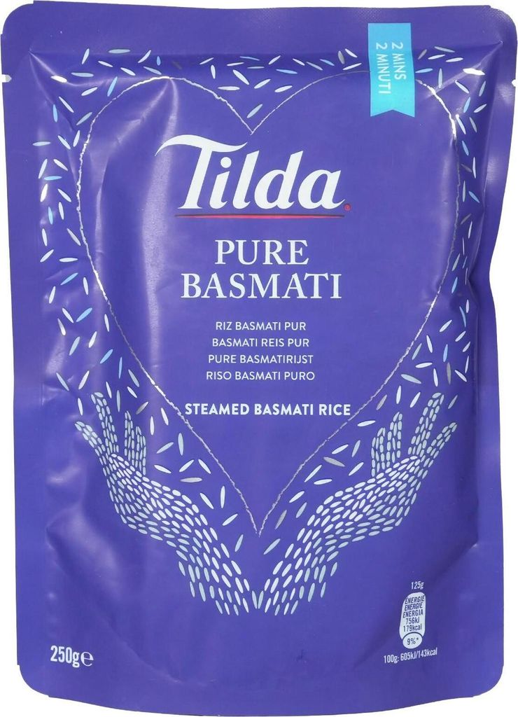 Tilda - Riz basmati cuit à la vapeur 250 g Image du produit 