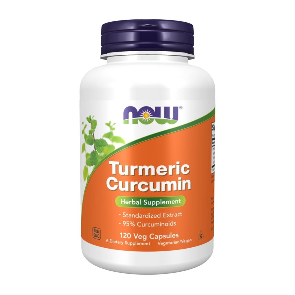 Now Foods Turmeric Curcumin (120 vcaps) Unflavoured - Vitamine, Mineralien & Gesundheit - Kräuter