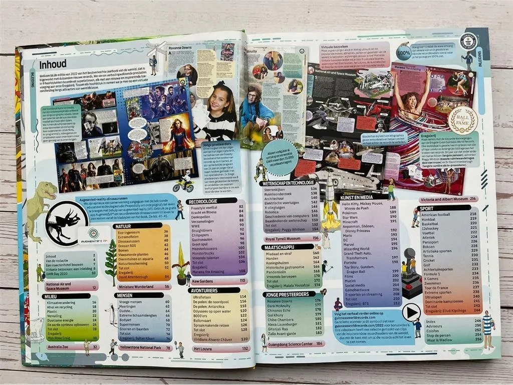 Guinness World Records 2022 : Livre avec Photos et Records Incroyables