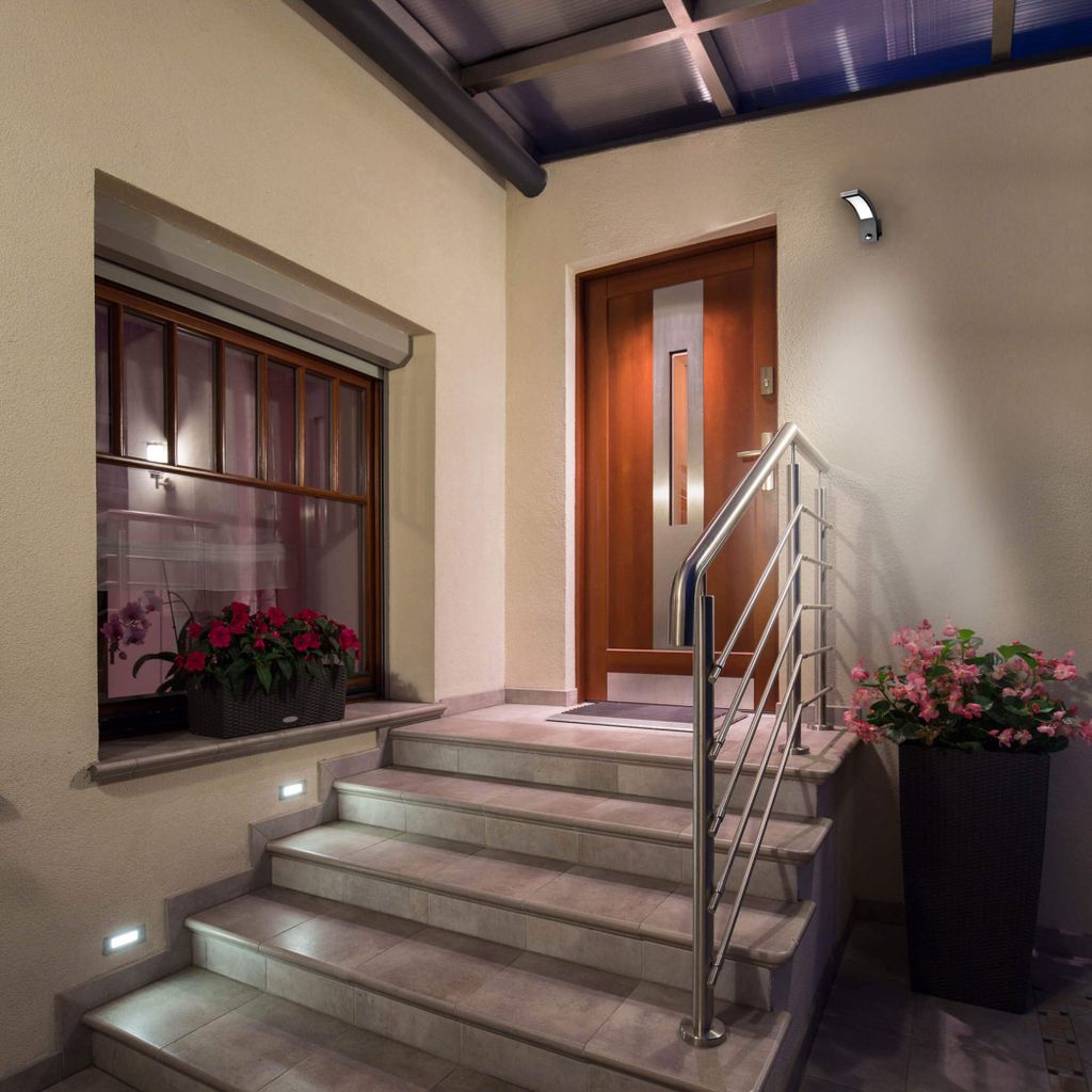 LED Aussenleuchte mit Bewegungsmelder, Wandleuchte Produktbild 10