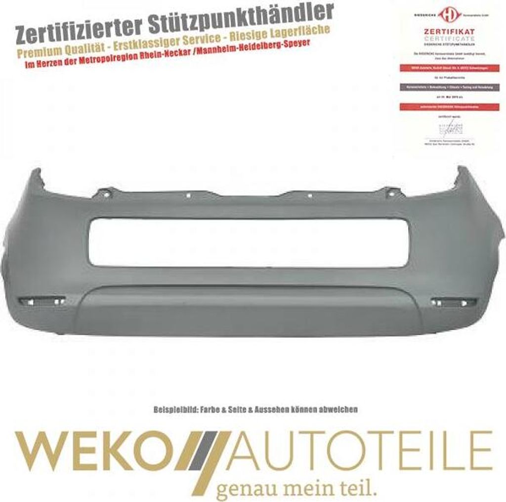 Stoßstange hinten DIEDERICHS 4483055 für RENAULT