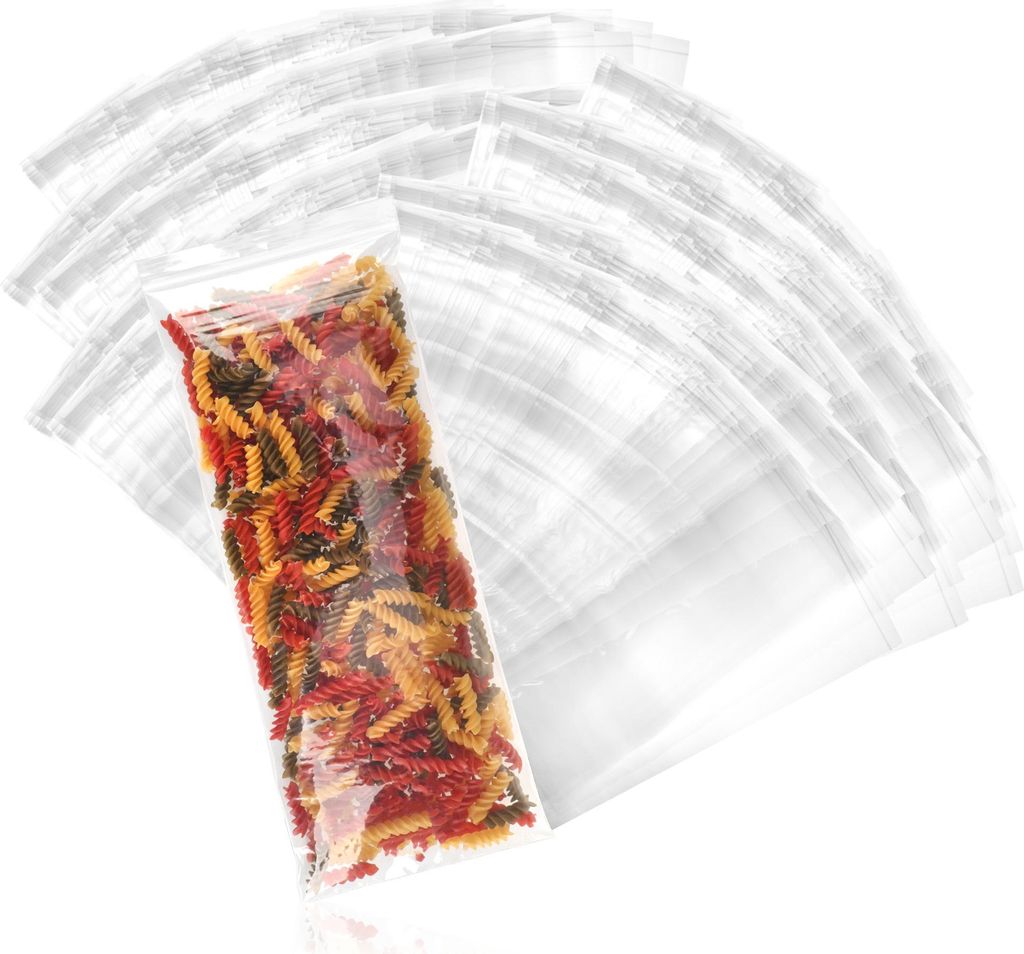 com-four 1000x Druckverschlussbeutel - transparente Tütchen mit Druckverschluss - Zip-Beutel wiederverschließbar - Polybeutel mit Verschluss - ...