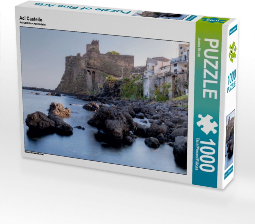 Calvendo Aci Castello 1000 Teile Puzzle quer 640x480mm, Kruse Joana; 7449879