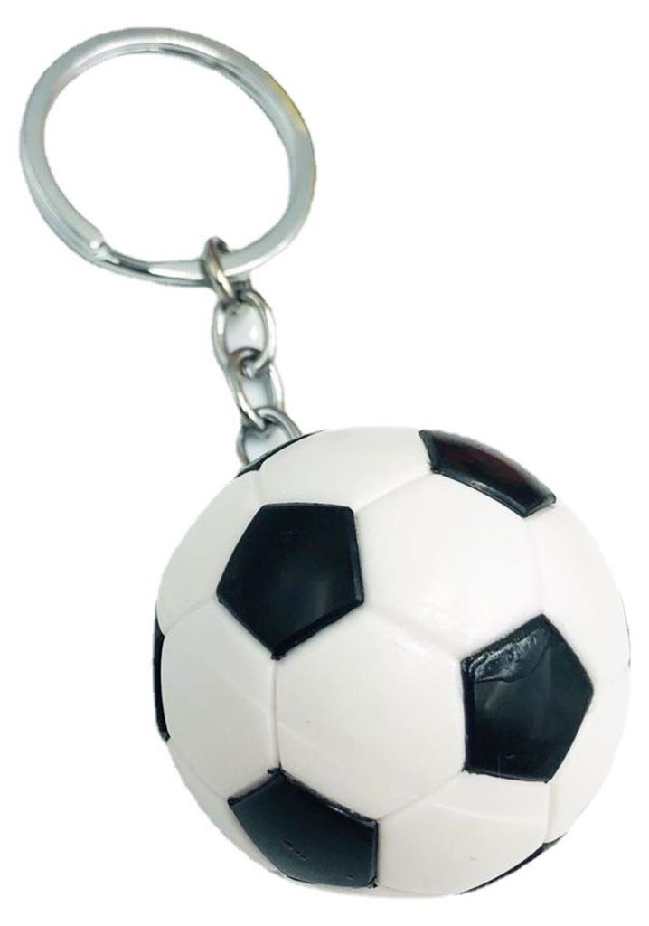 Fußball-Schlüsselanhänger, vielseitig verwendbar, realistisch, dreidimensionale, glatte Oberfläche, wiederverwendbar, Souvenir-Geschenk, Mini-F...