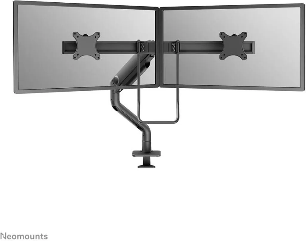 Support Bureau Double Écran pour Télétravail - Installation 17-27 Noir - 3