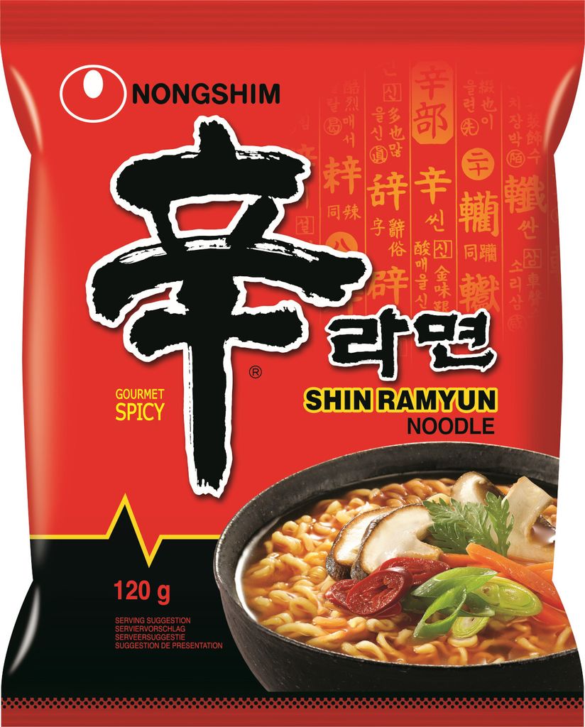 NONGSHIM - Instantnudeln Shin Ramyun - 20 X 120 GR - Produktbild 