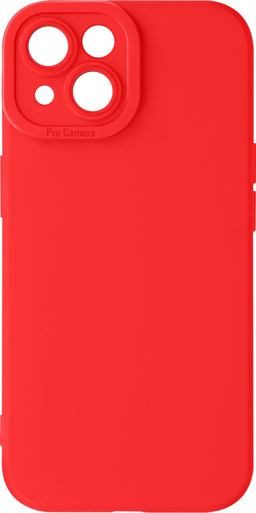 Custodia Avizar SoftGlow iPhone 13 Rosso: Silicone Soft-Touch Protettivo