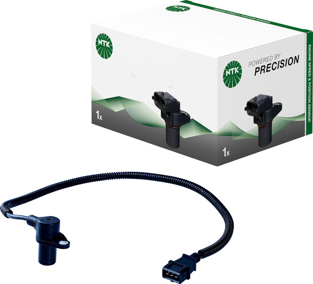 Impulsgeber Kurbelwelle mit Kabel 3 Kontakte NTK für FIAT UNO