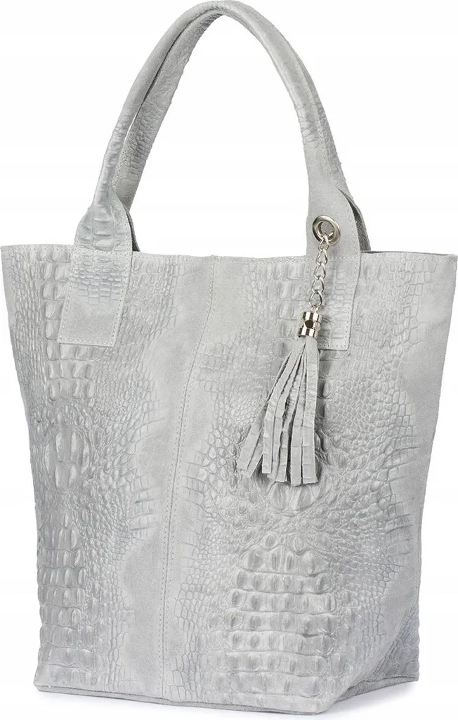 Sac Fourre-tout Femme Cuir Italien Idéal Bureau A4 et Sorties avec Trousse