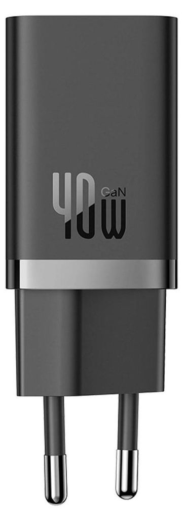 Chargeur Baseus GAN5 Pro Charge Rapide Double USB-C 40W Image du produit 