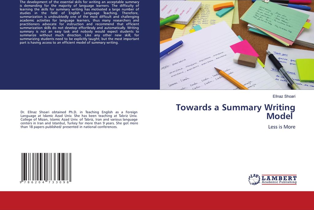 Towards a Summary Writing Model