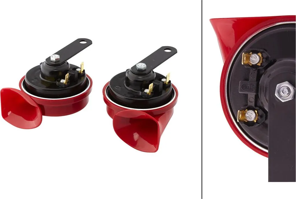 Klaxon voiture HELLA type fanfare puissante 12V pour auto et utilitaire - 8