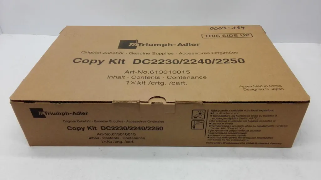 Toner 613010015 noir DC 2240 Triumph-Adler - Idéal pour impressions pro