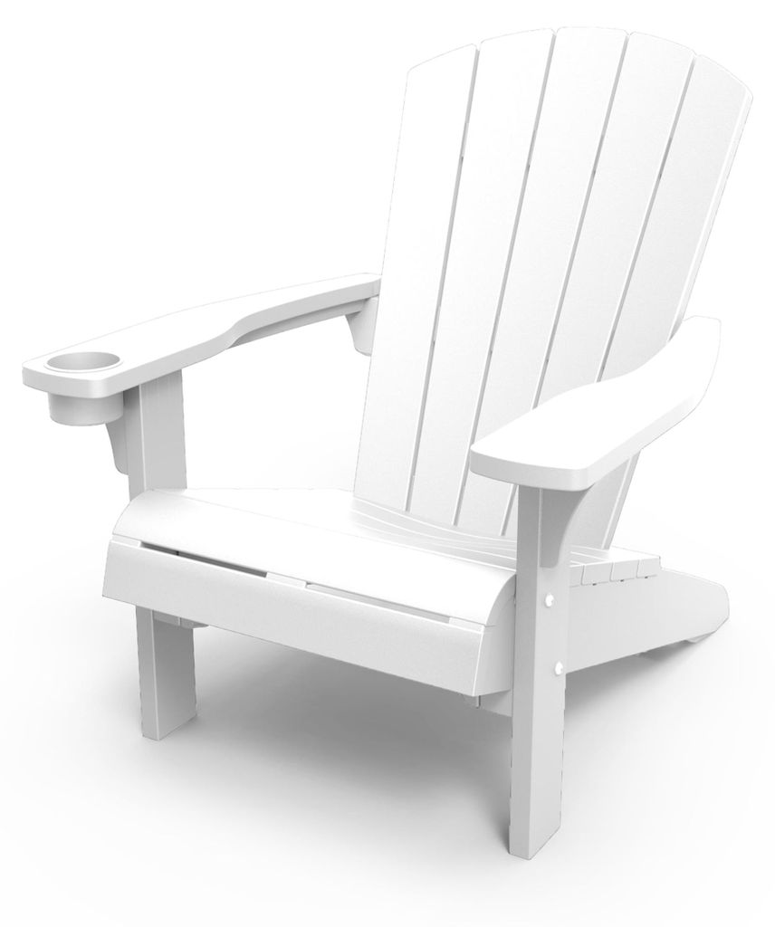 Keter Alpine Adirondack, Salon, Terrasse, Fixe, Siège dur, Image du produit 