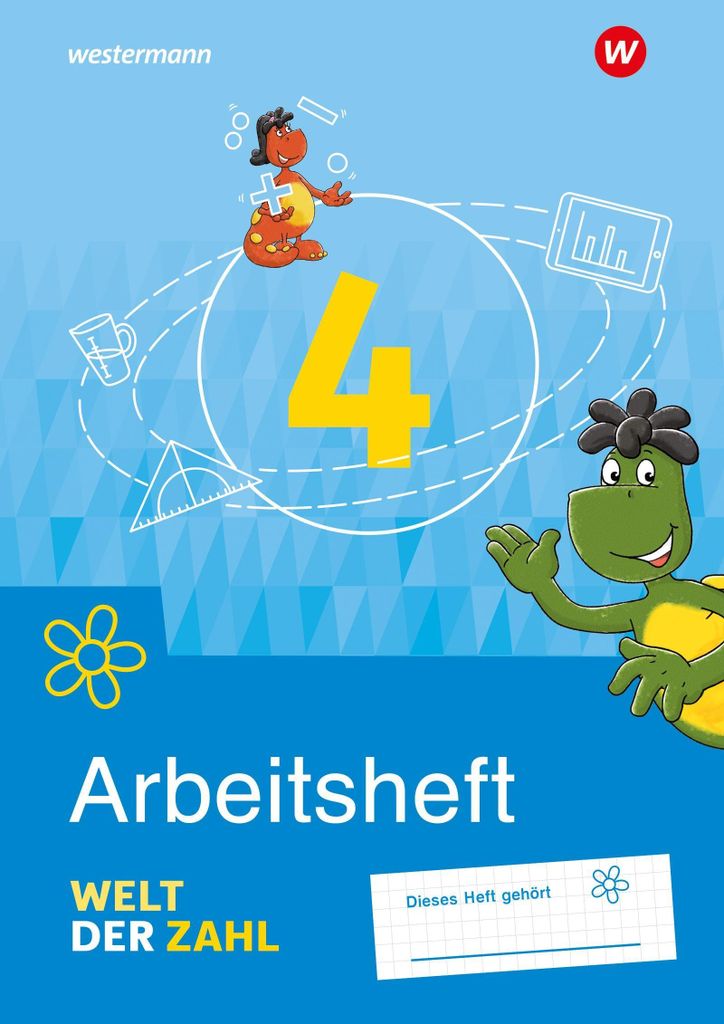 Welt der Zahl 4. Arbeitsheft. Für Berlin, Brandenburg, Produktbild 