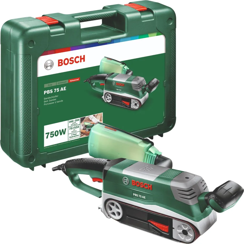 Bosch PBS 75 AE Levigatrice a Nastro 750W | Miglior Prezzo Online