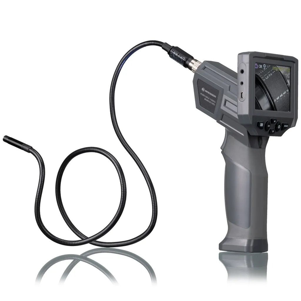 Caméra endoscopique Bresser pour détecter fuite eau et tuyau bouché