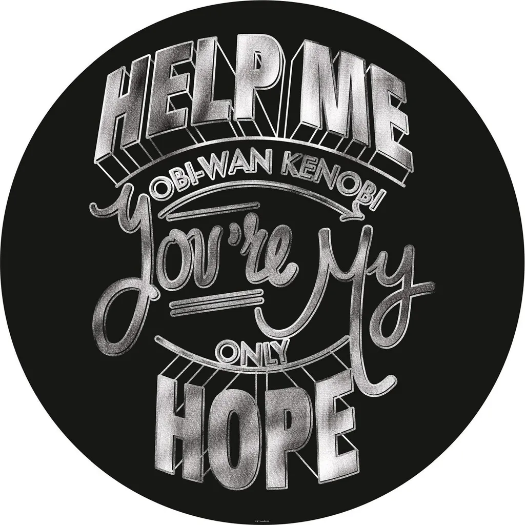 Carta da Parati Star Wars Obi Wan Rotonda 128cm Disney 612022