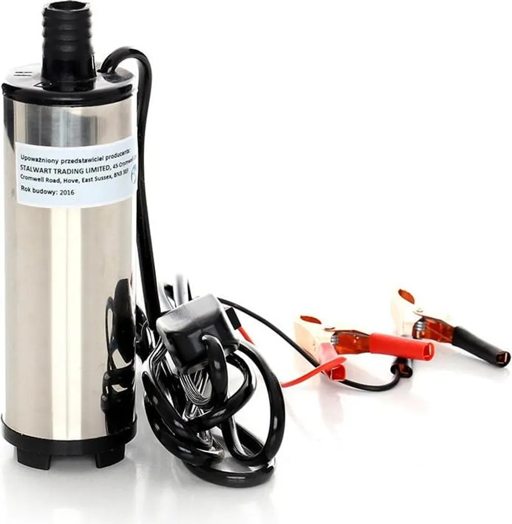 Pompe de Vidange Diesel 12V pour Tracteur, Camion et Engins de Chantier