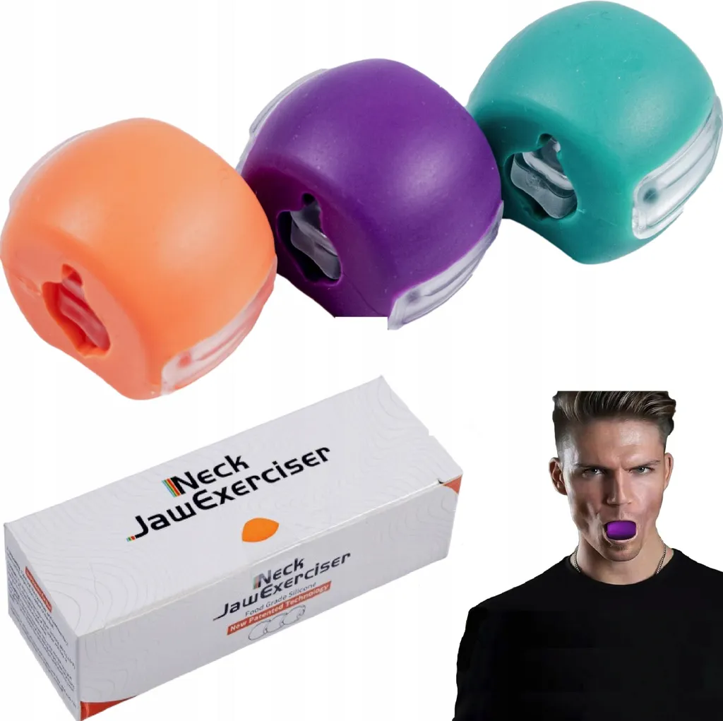 Muscler sa mâchoire efficacement avec le lot de 3 bandes Jawline Shaper pro