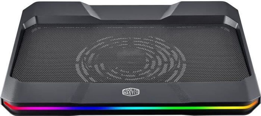 COOLER MASTER Cooler Master NotePal X150 Spectrum Laptop-Kühlkissen 43,2 cm (17") 1000 RPM Schwarz