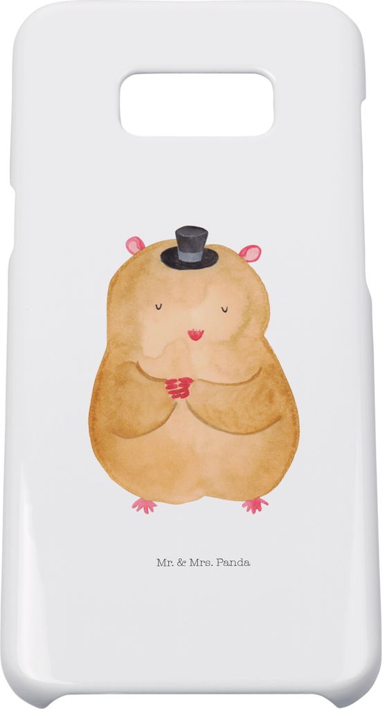 Mr. & Mrs. Panda Samsung Galaxy S8 plus Handyhülle Hamster Hut - Weiß - Geschenk, Magier, Zwerghamster, Zauberer, Lustige Sprüche, Hülle, Handy...