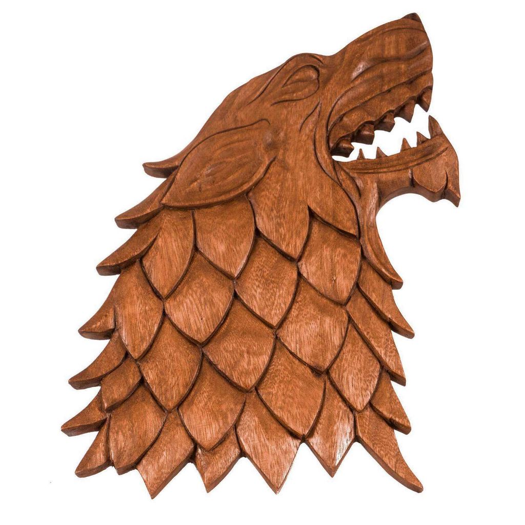 Wandschmuck Wolf Fenrir Fenris Loki Wandbild Ragnarök Wikinger Wandrel
