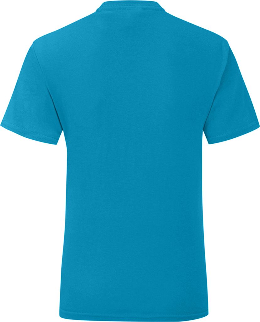 Fruit Of The Loom Herren T-Shirt Iconic PC3389 (S) (Azurblau)