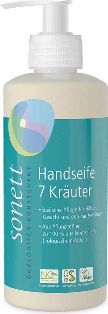 Sapone per le mani - 7 erbe 300ml Immagine del prodotto 