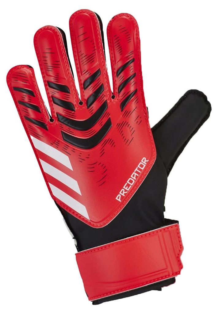 Adidas - "Predator" Torhüter-Handschuhe für Kinder - Training PP5431 (14,48 cm) (Weiß/Rot)