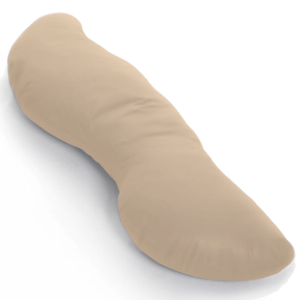 Kissenbezug für Centa Star Hippo Seitenschläferkissen Bezug in der Farbe 26-sand - aus 96% Baumwolle und 4% Elasthan