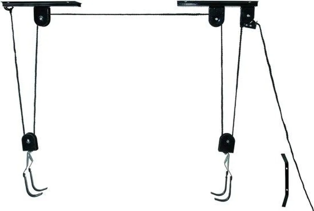 Gagner de la place au sol : Élévateur de vélo plafond 20 kg pratique
