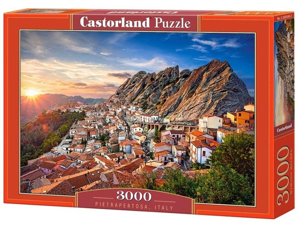 Castorland Pietrapertosa, Italy 3000 pcs, 3000 kusov, Obrázok produktu 