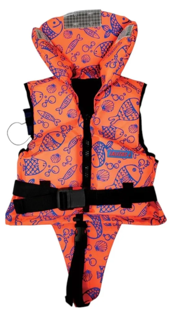 Gilet de sauvetage en nylon ISO 12402-4 avec sifflet pour enfant