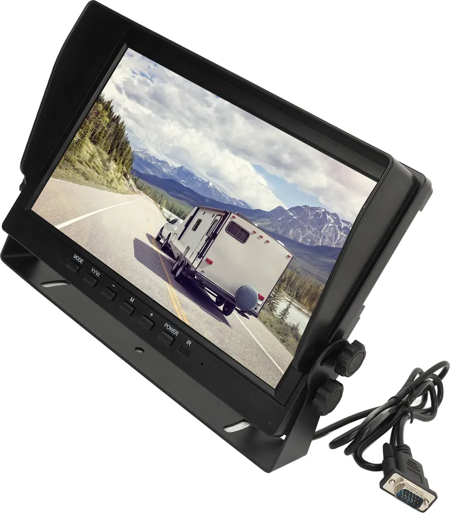 Moniteur caméra de recul RV 10,1 pouces HD pour remorque et camion