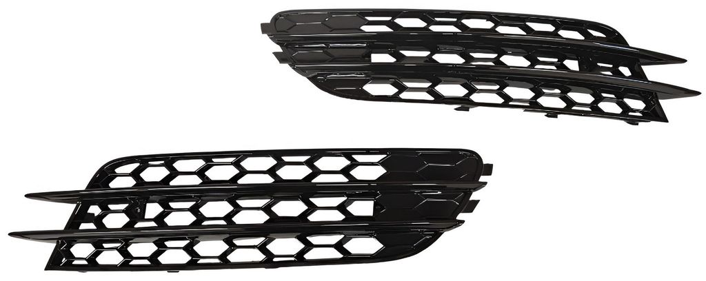 Für Audi A6 C7 4G 2010-2014 Stoßstange Gitter Set Waben Links + Rechts in der Farbe von Goingfast