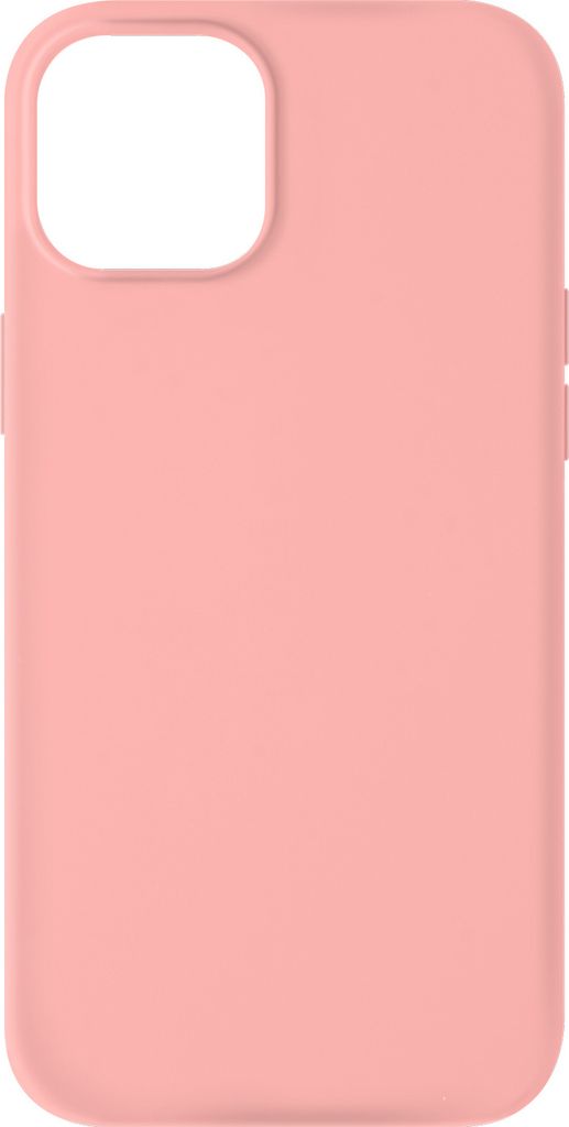 Halbsteife Silikon Handyhülle für Apple iPhone 13 Mini, Soft Touch – Rosa